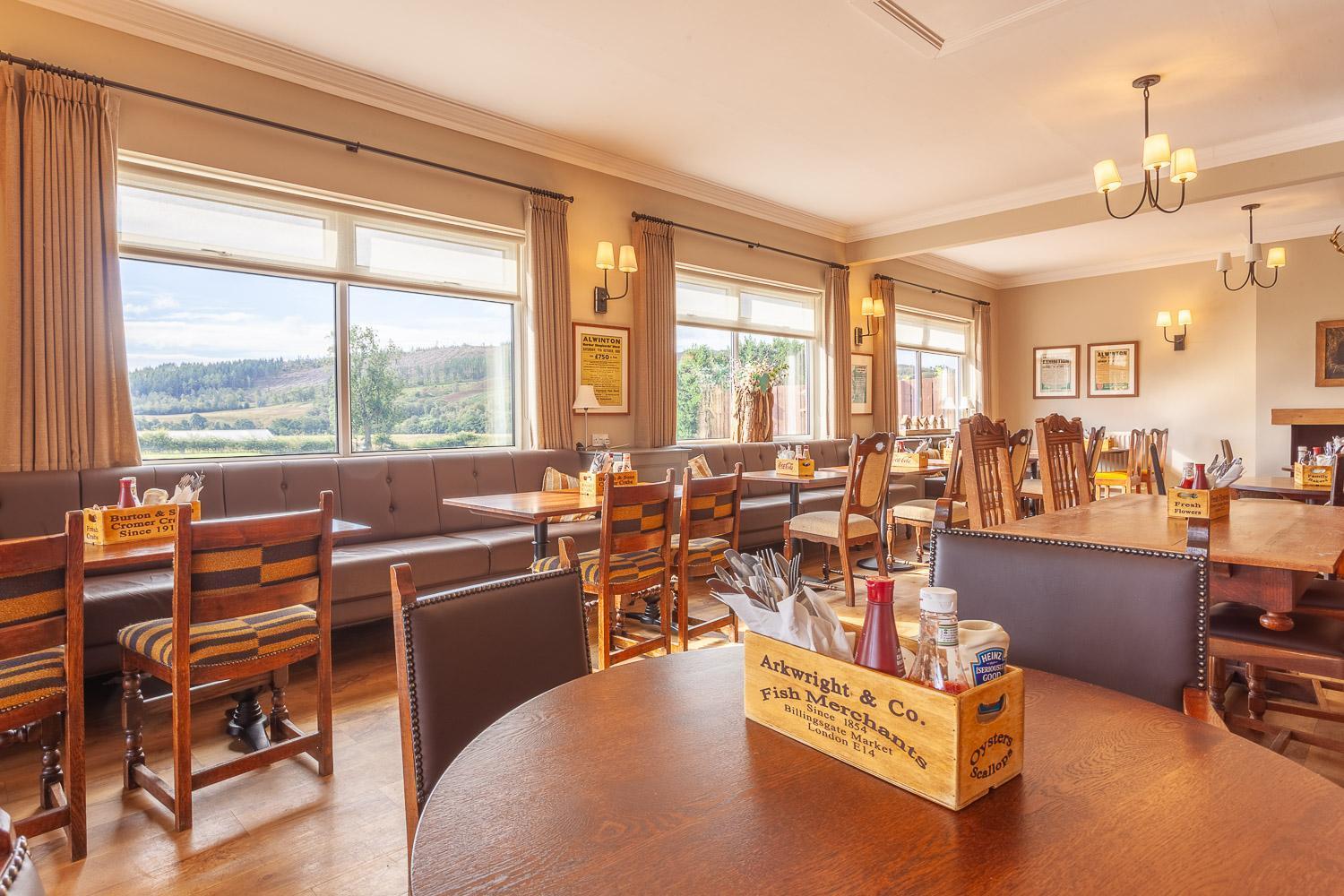 The Rose And Thistle Alwinton Morpeth Esterno foto